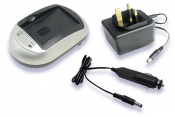 Battery Charger for CASIO Exilim Zoom EX-Z12, Exilim Zoom EX-Z15, Exilim Zoom EX-Z18