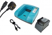 Battery Charger for MAKITA 193127-4, 193128-2, 193130-5, 193131-3, 193736-9, 193737-7, 193739-3, 193740-8, 2417, 2420, 2430, B2417, B2420, B2430, BH2420, BH2430, BH2433,193127-4, 193128-2, 193130-5, 193131-3, 193736-9, 193737-7, 193739-3, 2417, 2420, 2430, B2417, B2420, B2430, BH2420, BH2430, BH2433