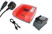 Battery Charger for MAKITA 193127-4, 193128-2, 193130-5, 193131-3, 193736-9, 193737-7, 193739-3, 193740-8, 2417, 2420, 2430, B2417, B2420, B2430, BH2420, BH2430, BH2433,193127-4, 193128-2, 193130-5, 193131-3, 193736-9, 193737-7, 193739-3, 2417, 2420, 2430, B2417, B2420, B2430, BH2420, BH2430, BH2433
