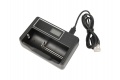Battery Charger for 14500, 16340(RCR123), 17500, 18350 17670, 18490, 18650, 22650, 26650, AA, AAA, AAAA, C battery