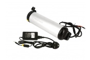Li-Ion 36V - 8.7Ah Water Bottle Electric Bike Battery with Mounting Bracket and Charger