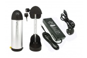 Li-Ion 36V - 11.6Ah Water Bottle Electric Bike Battery with Mounting Bracket and Charger