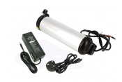 Li-Ion 36V - 8.7Ah Water Bottle Electric Bike Battery with Mounting Bracket and Charger